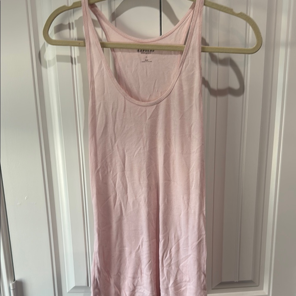 Pink Sleeveless Top